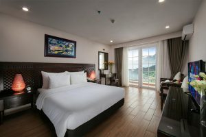 Phòng ngủ khách sạn Khách sạn Azure Sapa