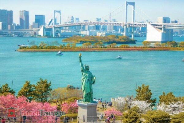 Vịnh Odaiba - Nhật Bản - Mùa xuân
